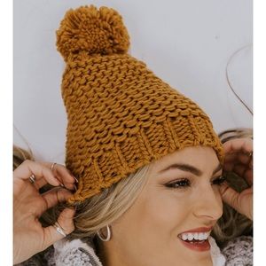 Copper beanie/ winter hat